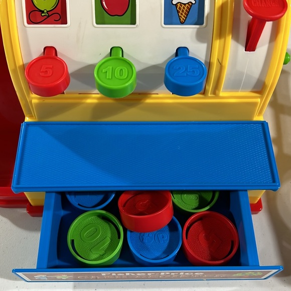 Fisher-price bundle. School bus with 4 children and cash register. - Picture 3 of 6